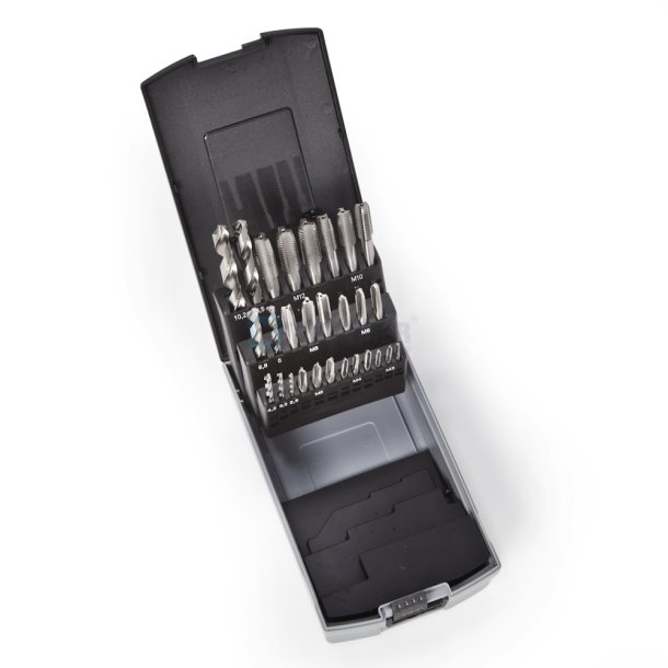 M3-M12 HANDTAP SET HSS STANDARD + DRILLS A3