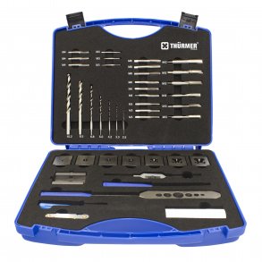 M3-M12 HNDTAPPE ST AF 3 HSS + 4KT BAKKER- FIRKANT BAKKE HSS - BOR - HJLPEVK. STANDARD