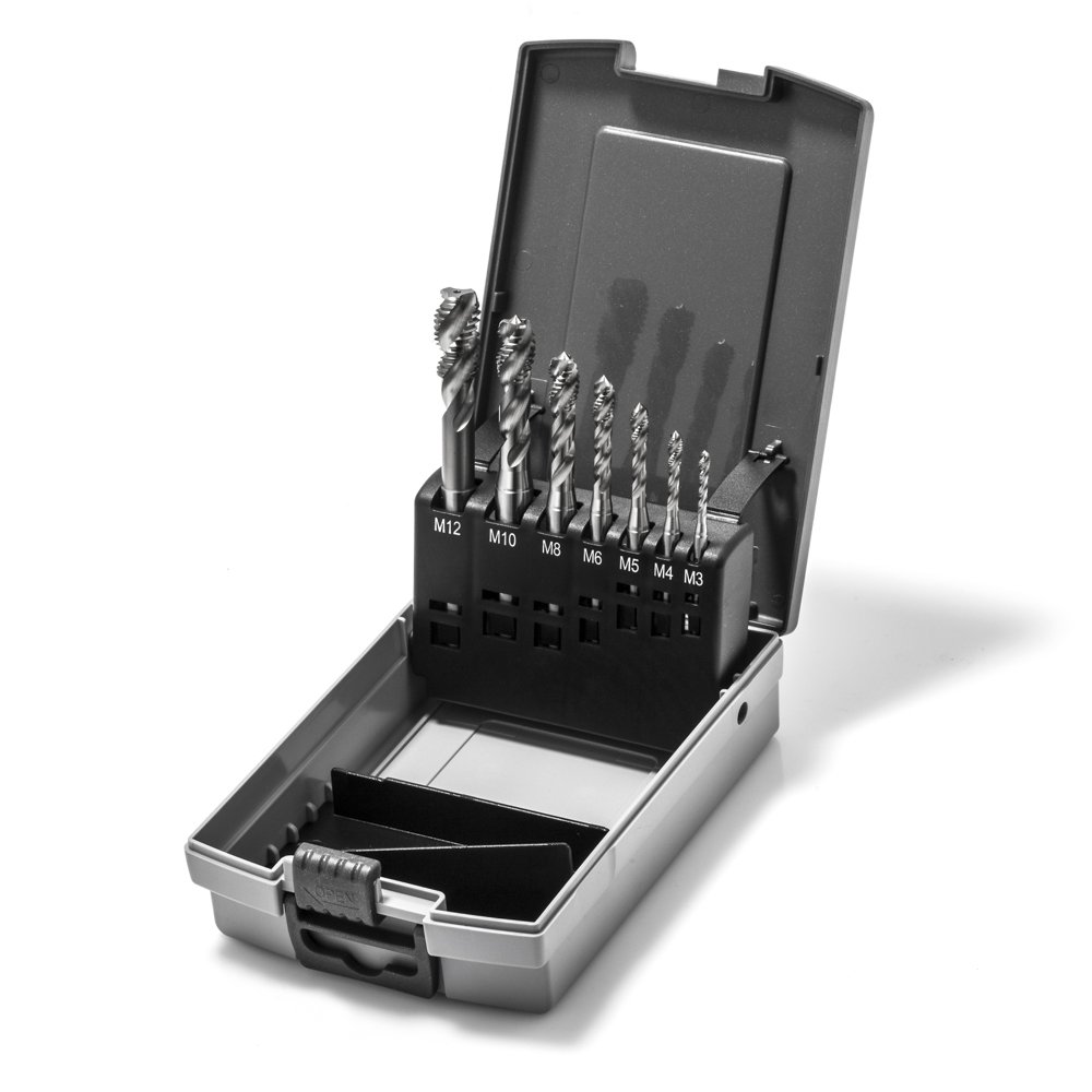 M3M12 SPIRAL FLUTE TAP SET Machine Tap Set
