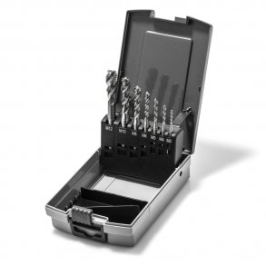 SPIRAL FLUTE 35�  TAP SET IN BOX M3-12 HSSE