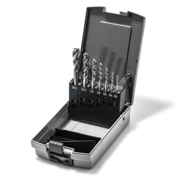 M3-M12 SPIRAL FLUTE TAP SET