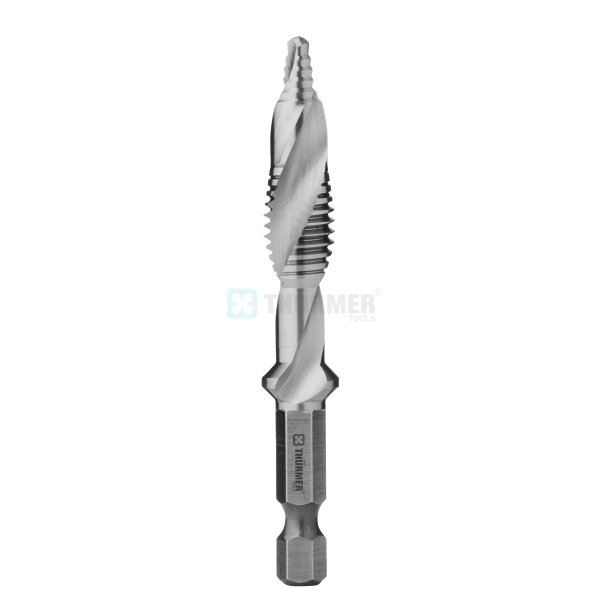 6.0 KOMBITAP/BOR POWER STEP HSSE BIT SKAFT PRO6.0 MM SOLID
