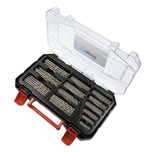 SET BIG GROUND HSS-G DRILLS 1-6 MM+3.3/4.2 130 P