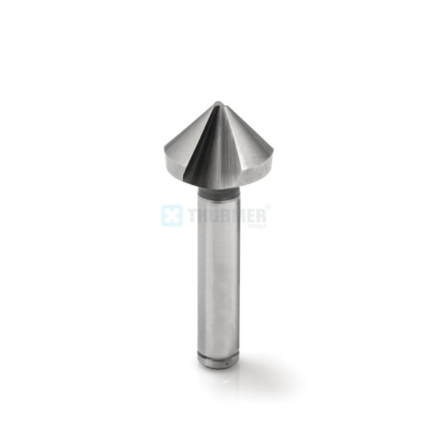 12.4 SPIDSFORSNKER 3-SK. 90 HSSCO3-SKRS 90" TOTALLNGDE 56 MM  8 MM SKAFT DIN 335
