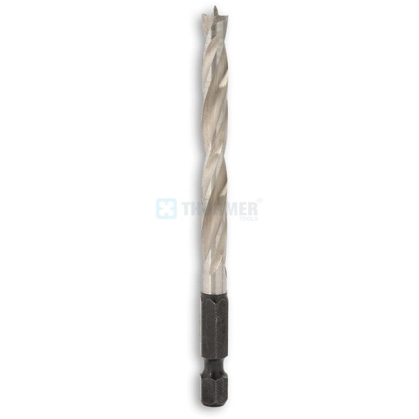 5.0 BRAD POINT DRILL - HEX SHANK