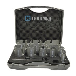 HULSAVST HM 19-111 14PCS. M/2 HOLDERE A1 & A1219-25-35-40-51-56-64-71-76-111MM A1& A12+CENTERB